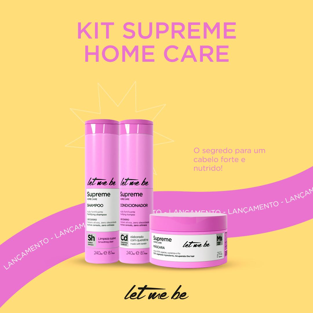 Kit Supreme Home Care | Pós-Progressiva (3 Produtos)