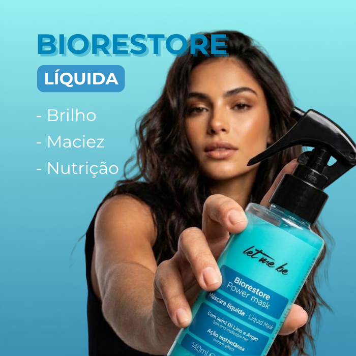 Máscara Biorestore Líquida – Hidratação e Nutrição | 140ml