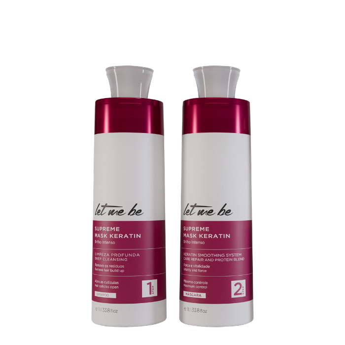 Kit Alisamento Supreme Mask Keratin | 2x1L