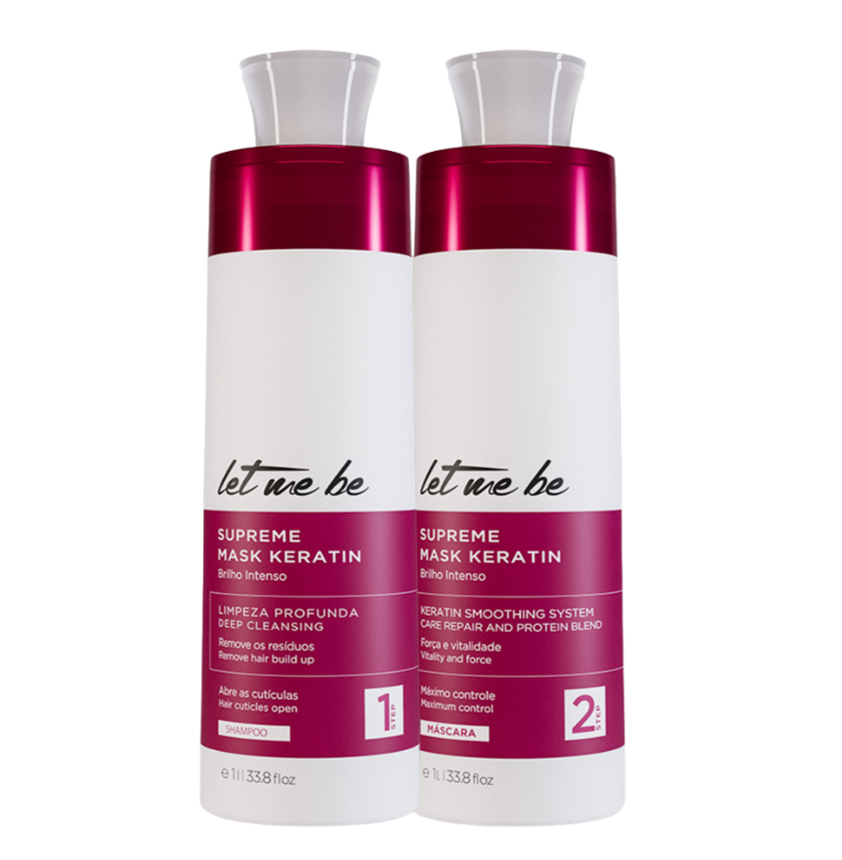 Kit Alisamento Supreme Mask Keratin | 2x1L