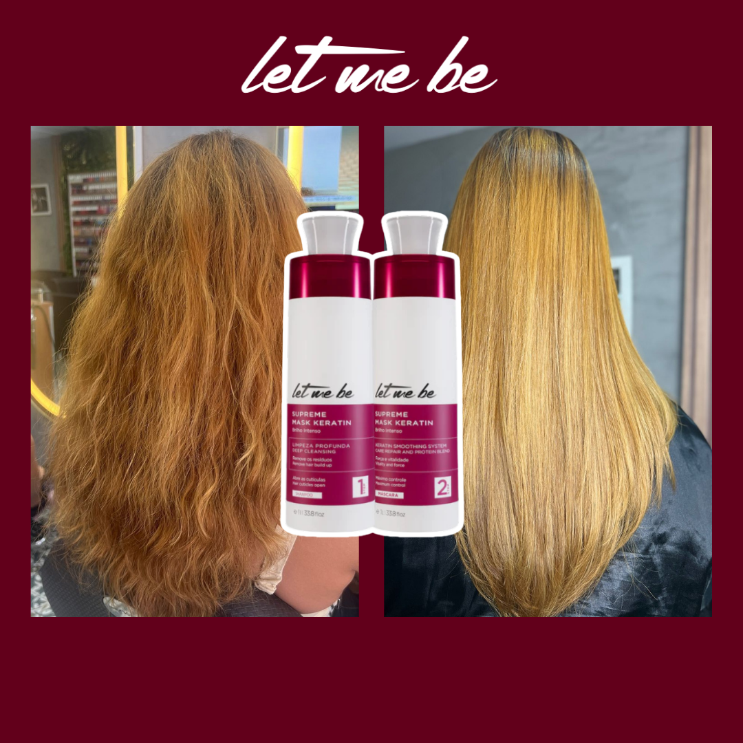 Kit Alisamento Supreme Mask Keratin | 2x1L