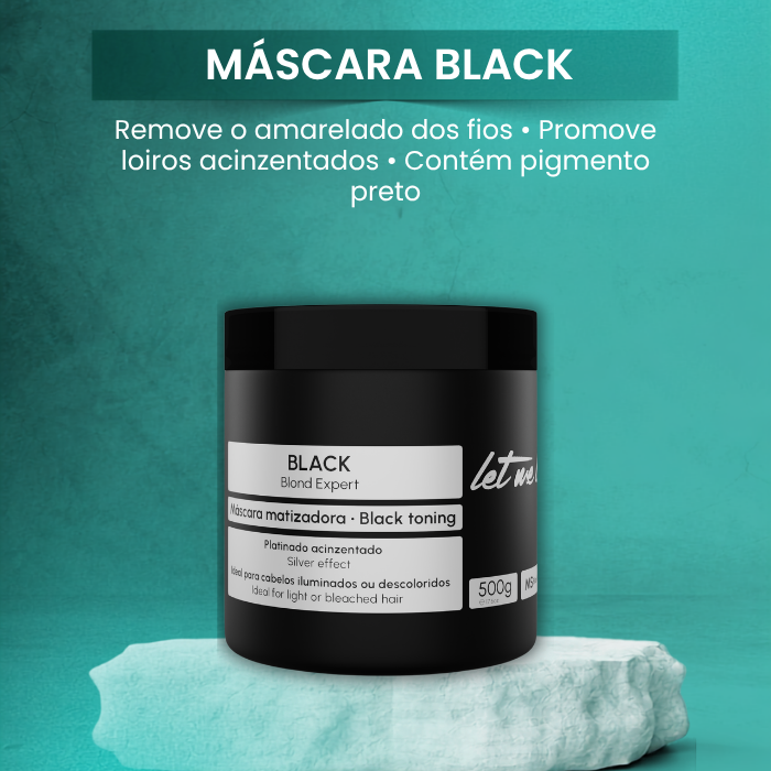 Máscara Black – Efeito Acinzentado | 500g