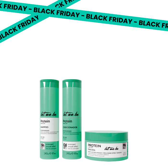 Kit Protein Home Care – Liso Prolongado | Pós-Progressiva (3 Produtos)