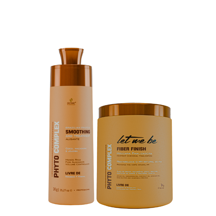 Alisante Phyto Complex | 1L + Máscara Finalizadora Phyto Complex | 1kg