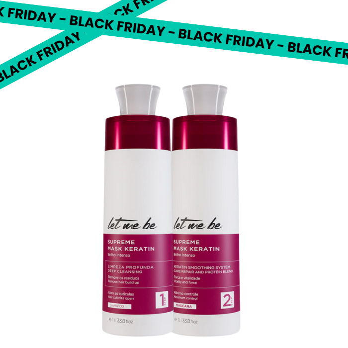 Kit Alisamento Supreme Mask Keratin | 2x1L