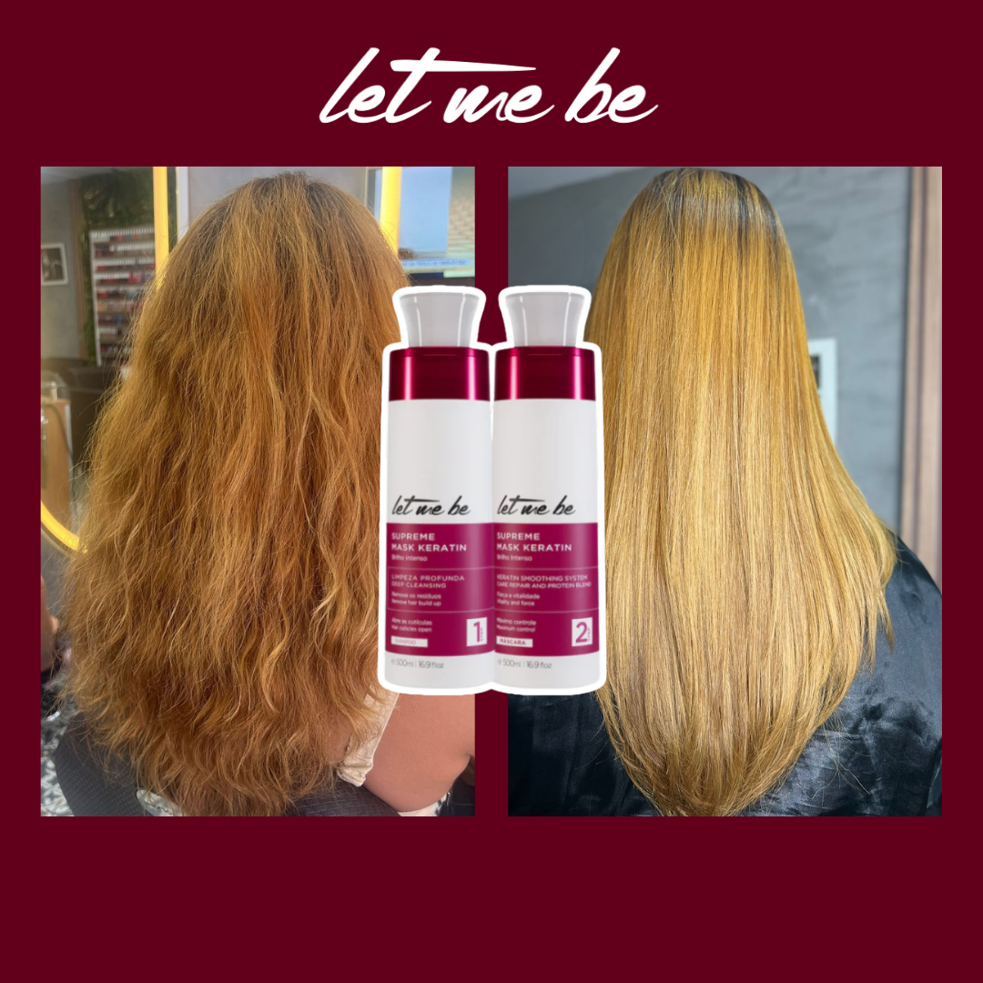 Kit Alisamento Supreme Mask Keratin | 2x500ml